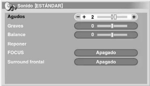 PIONEER PDP4340HD - Ajustes del sonido - 1