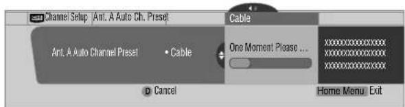PIONEER PDP4340HD - Using Auto Channel Preset - 2
