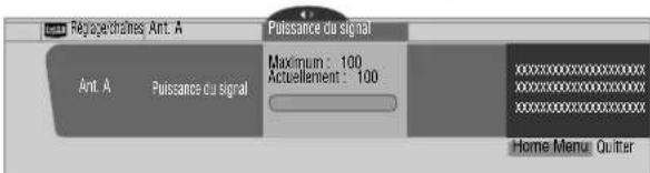 PIONEER PDP4340HD - Vérification de la puissance du signal - 1