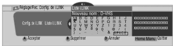 PIONEER PDP4340HD - Pour modifier le nom d'un apparéil: - 1