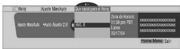 PIONEER PDP4340HD - Ajuste del reloj - 3
