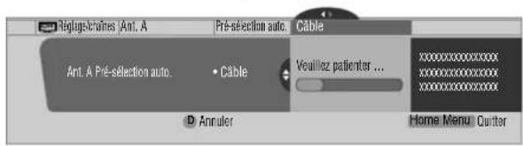 PIONEER PDP4340HD - Utilisation de la pré-sélection automatique de canal - 2
