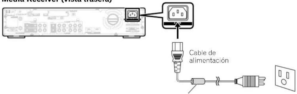 PIONEER PDP4340HD - Conexión de cable de alimentación - 2