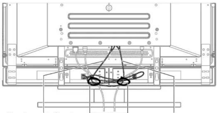 PIONEER PDP4340HD - Attaching and removing speed clamps - 2
