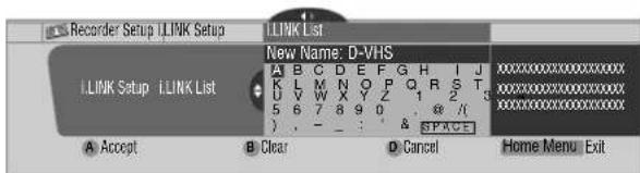 PIONEER PDP4340HD - To change the name of a device: - 1
