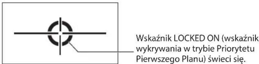 NIKON Coolshot 40i GII - Wskaznik LOCKED ON (wskaznik wykrywania w trybie Priorytetu Pierwszego Planu) - 1