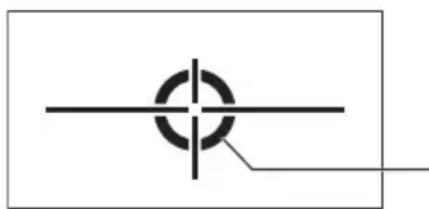 NIKON Coolshot 40i GII - LOCKED ON-symbol (symbol För prioritet på första malet) - 1