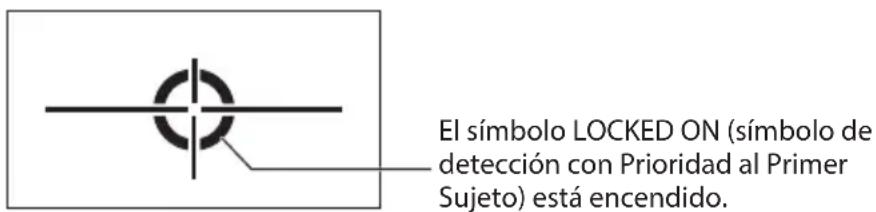 NIKON Coolshot 40i GII - Simbolo LOCKED ON (simpilo de detectacion con Prioridad al Primer Sujeto) - 1