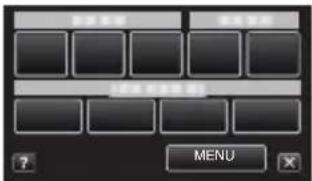 JVC Everio GZEX250 - Cambiar los ajustes del menu - 2