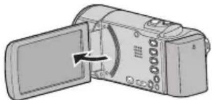 JVC Everio GZEX250 - Ajuste del reloj - 1