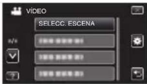 JVC Everio GZEX250 - Cambiar los ajustes del menu - 3