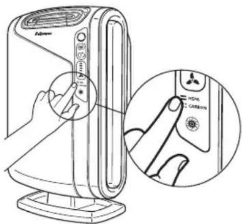 FELLOWES AeraMax DX95 - Procedimiento de reemplazo - 4