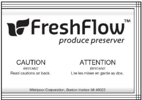 WHIRLPOOL GSC25C4EYW - ATTENTION : IRRITANT - 2