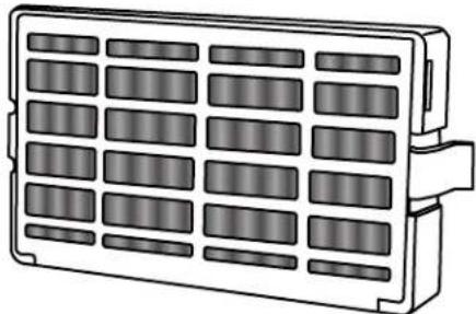 WHIRLPOOL GSC25C4EYW - Install Air Filter (on some models) - 1