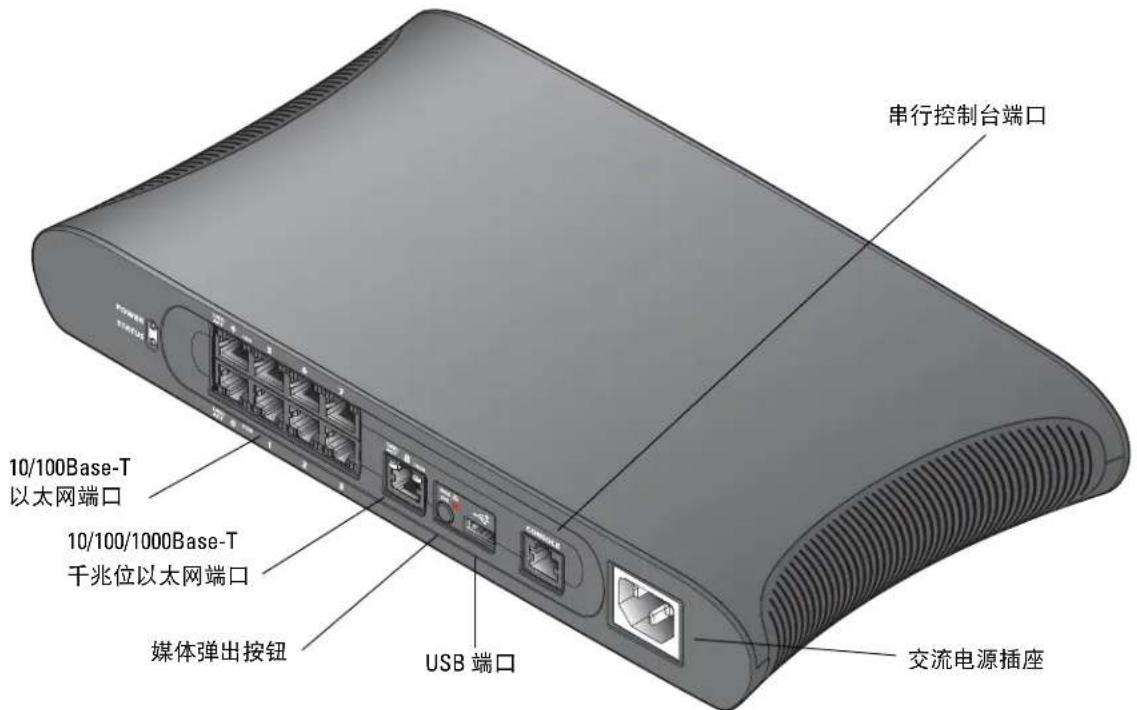 DELL PowerConnect W620 - 后视图 - 1