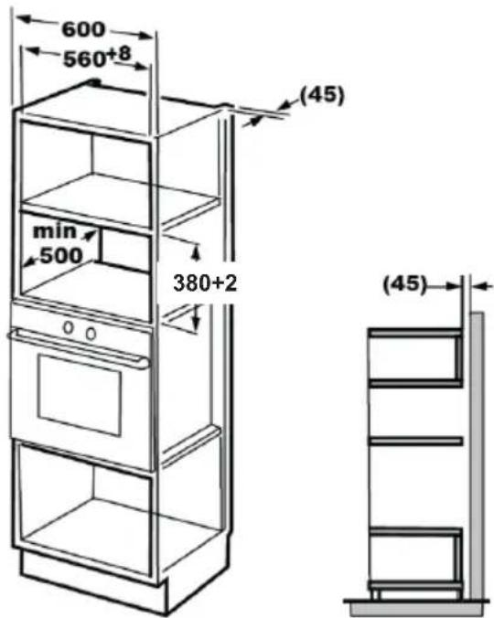 BEKO MQB25332BG - Niche d'encastrement - 1