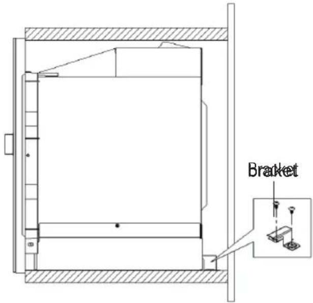BEKO MQB25332BG - Fixing the oven - 4