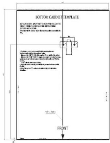 BEKO MQB25332BG - Preparing the cabinet - 2