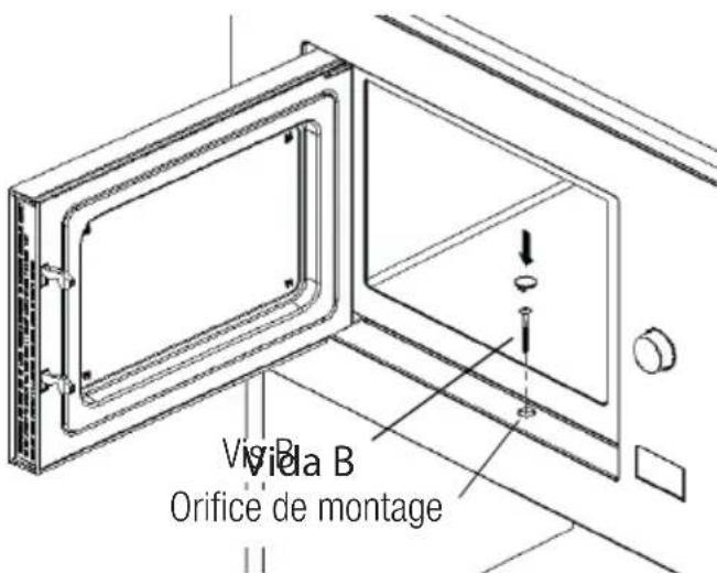 BEKO MQB25332BG - Fixation du four - 4