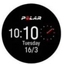 POLAR Pacer - Paramètres de cadran - 4