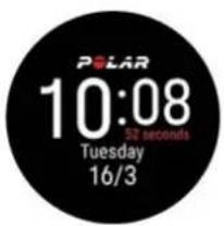 POLAR Pacer - Paramètres de cadran - 3