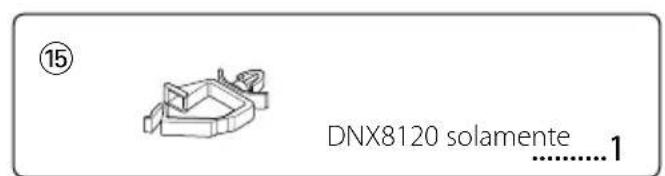 KENWOOD DNX8032BT - Pour enlever l'unité - 19