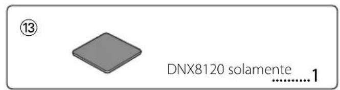 KENWOOD DNX8032BT - Pour enlever l'unité - 17