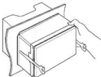 KENWOOD DNX8032BT - Removing the Unit - 4