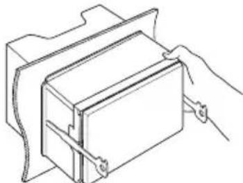 KENWOOD DNX8032BT - Pour enlever l'unité - 4