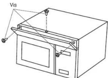 PANASONIC Inverter NNSD297SR - Remplacement du filtré à charbon (NN-CF203) - 1