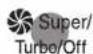 PANASONIC Inverter NNSD297SR - Setting Super/Turbo/Off - 1
