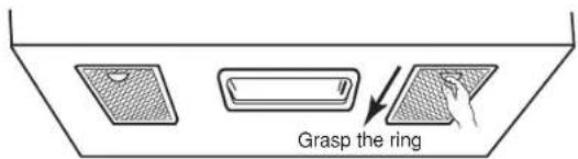 PANASONIC Inverter NNSD297SR - Cleaning Grease Filters - 1