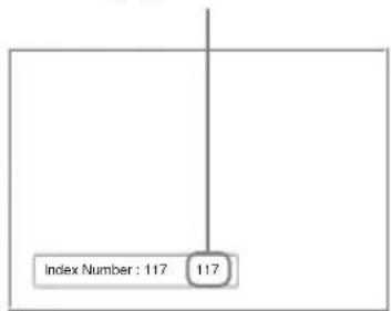SONY GXDL52H1 - Geben Sie mit den Tasten 0 - 9 auf der Fernbedienung die „Indexnummer" des Monitors ein, den Sie steuern wollen. - 2