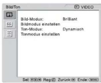 SONY GXDL52H1 - Bei einem Videogerät als Eingangsquelle - 1