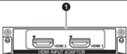 SONY GXDL52H1 - Adaptador HDMI INPUT BKM-FW15 - 1