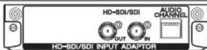 SONY GXDL52H1 - Adaptateur HD-SDI/SDI INPUT BKM-FW16 - 1