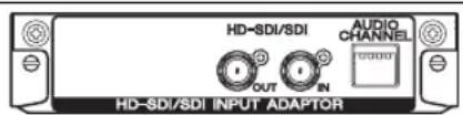 SONY GXDL52H1 - Adattatore HD-SDI/SDI INPUT BKM-FW16 - 1