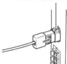 SONY GXDL52H1 - Anschlieben des Netzkabels - 2
