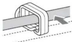 SONY GXDL52H1 - Utilisation des portecables - 6