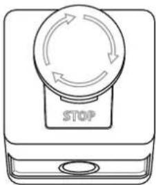 Stairville DJ LaseGR140 RGY MKII - Interrupteur de sécurité (arrêt d'urgence) - 1