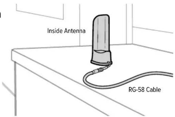 Wilson weBoost Drive Reach RV - STEP 3 Inside Antenna Location - 1
