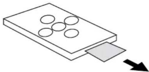 HP VP6100 - Retrait du dispositif de protection de la pile - 1