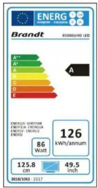 BRANDT B5006UHD - Hotel Setting - 1