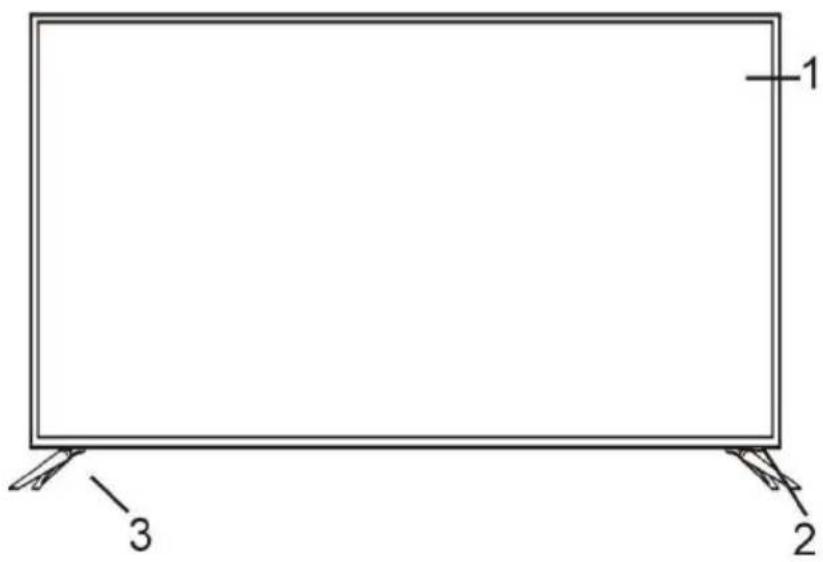 BRANDT B5006UHD - Front and Side Views - 1