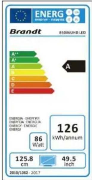 BRANDT B5006UHD - Definicao de hotel - 1
