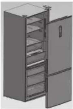 SEVERIN KGK 8906 - Cambio de orientacion de la puerta - 8
