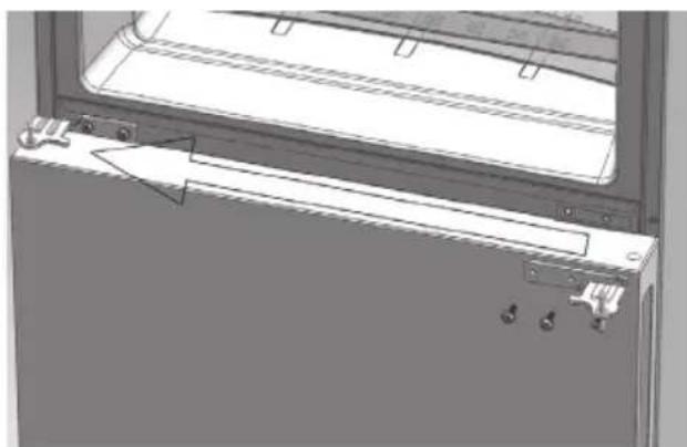 SEVERIN KGK 8906 - Cambio de orientacion de la puerta - 14