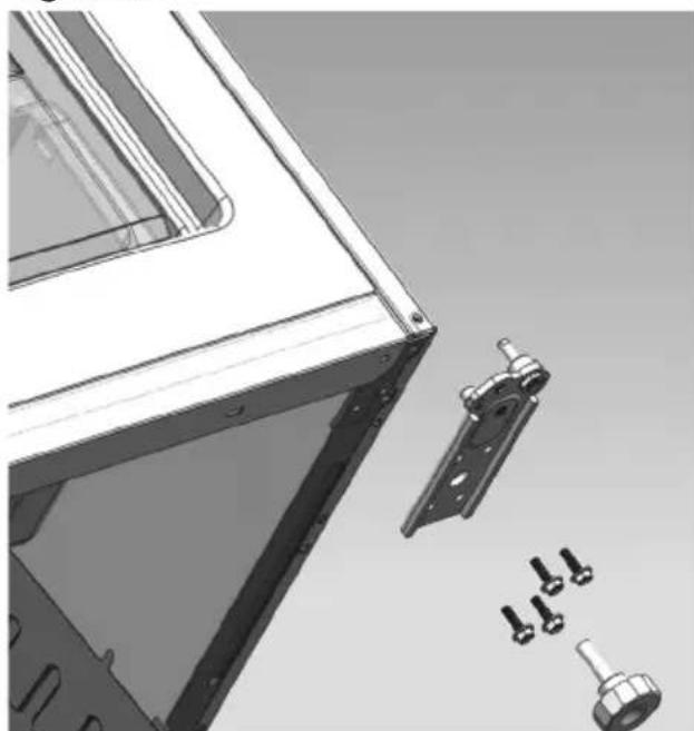 SEVERIN KGK 8906 - Cambio de orientacion de la puerta - 7