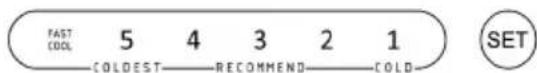 SEVERIN KGK 8906 - Reglera temperaturei kylskapsutrymmet - 1