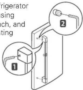 SIGNATURE UPFXC2466S - Removing the Handles - 1